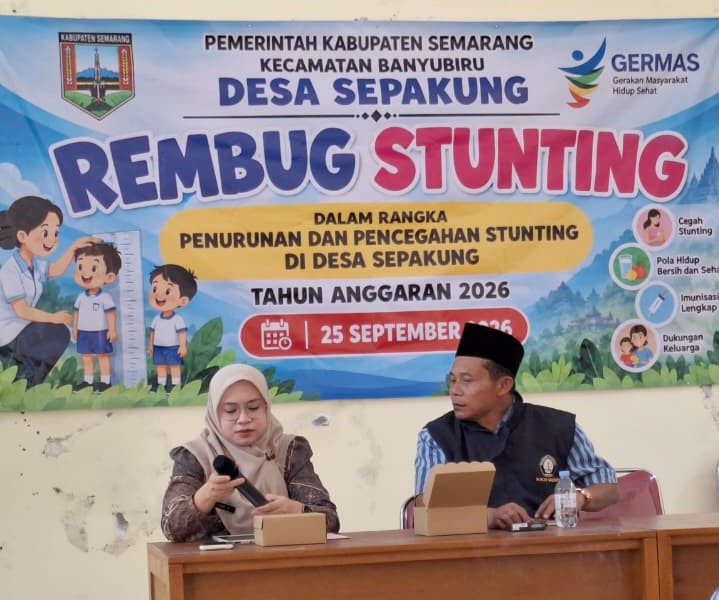 Rembuk Stunting Desa Sepakung 2026: Perkuat Peran Kader, Posyandu, dan Intervensi 1.000 HPK
